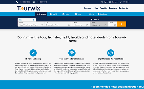 Tourwix Travel & Transfer